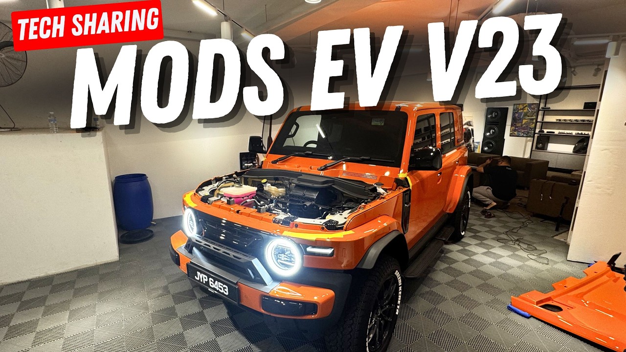 iCAUR V23 Modified – Kongsi Technical EV Yang Ramai Tak Cerita