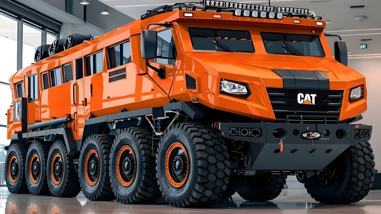 $1 Million Off-Road Monster! 2026 CAT 8x8 Full Review 😱