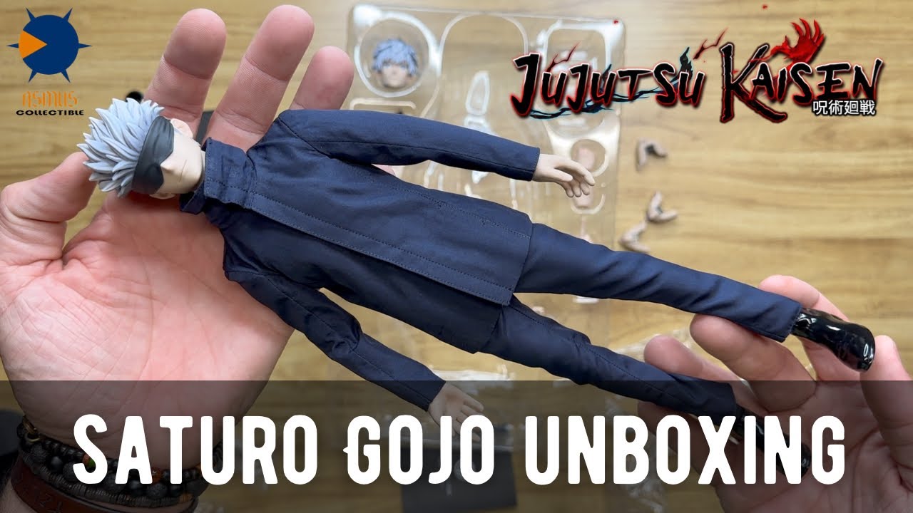 Unboxing  - Satoru Gojo by Asmus - Jujutsu Kaisen - JJKS01A - One Sixth Scale Figure