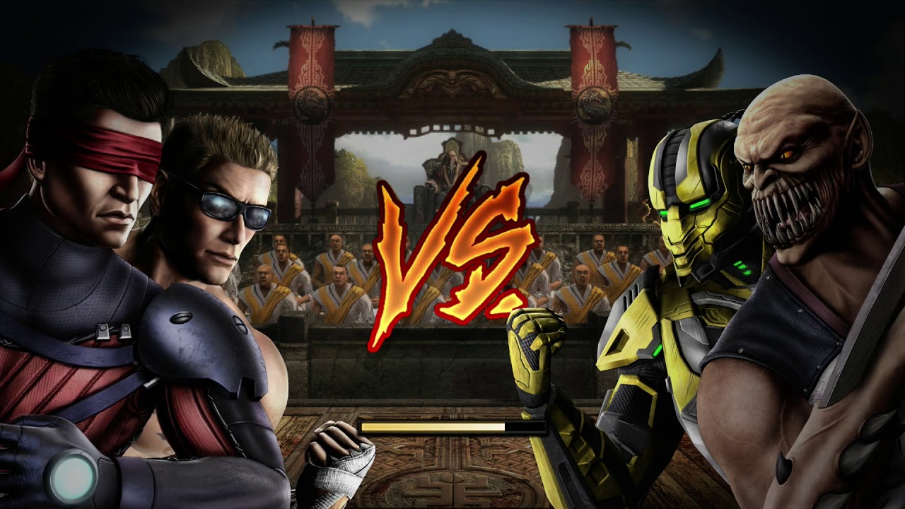 Mortal Kombat IX - Expert Tag Ladder - Kenshi & Johnny Cage