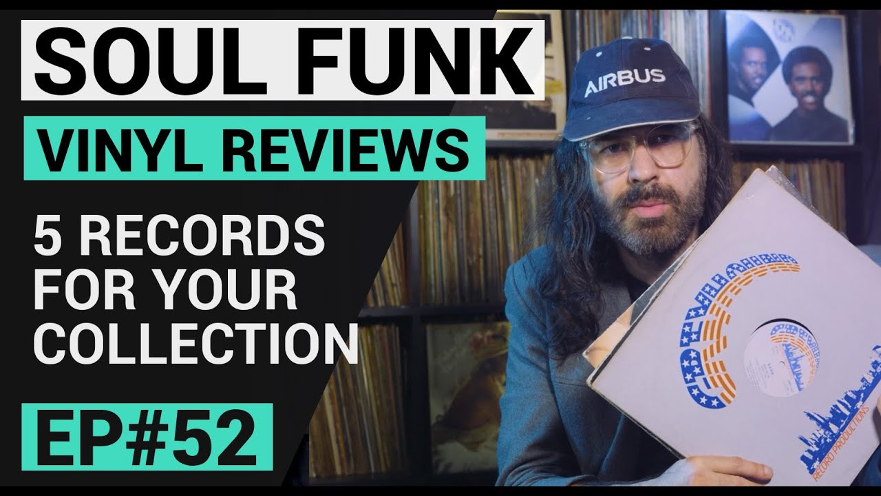Crate Diggers Ep#52 | 80's Soul Funk vinyls reviews
