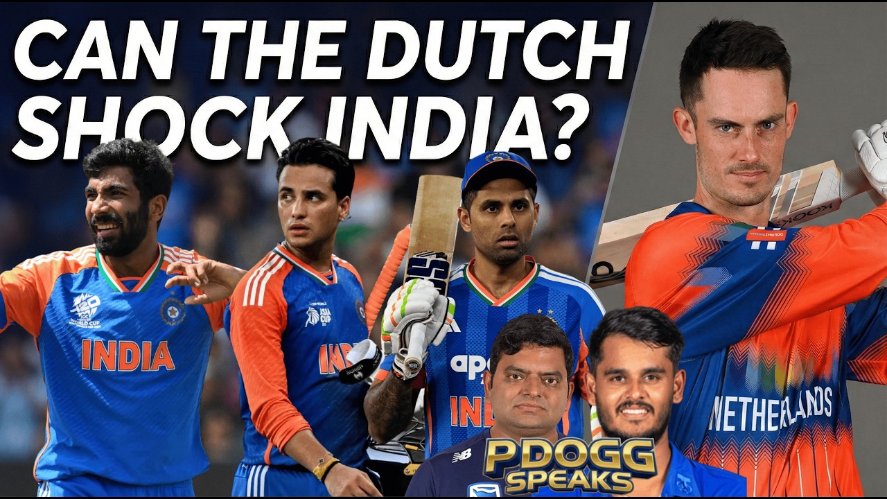 INDIA vs NETHERLANDS: India's Last Stop Before the Super 8! | Match Preview | Pdoggspeaks