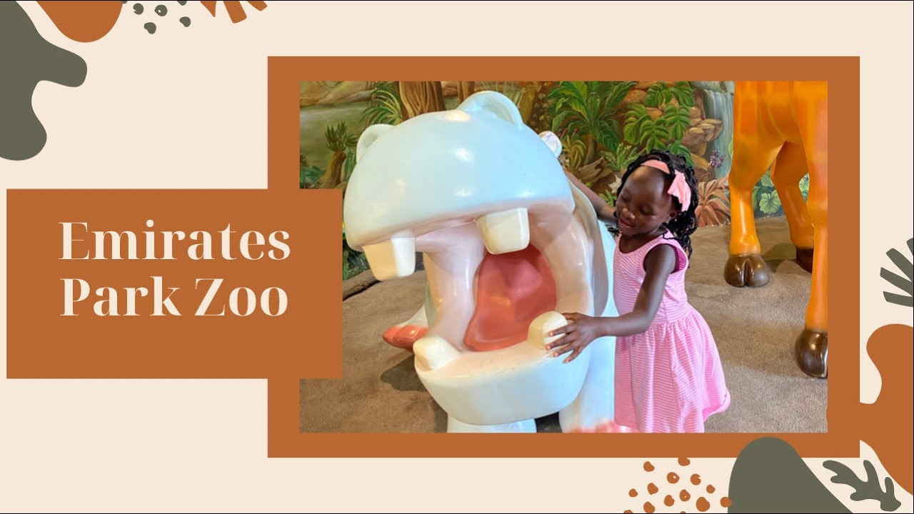 A Day At Emirates Park Zoo In Abu Dhabi: Fun & Adventure With Animals! | Michelle Claire Vlogs