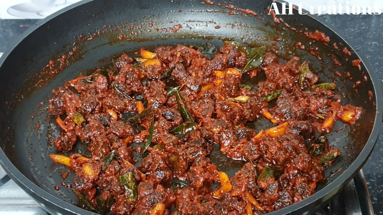 ബീഫ് അച്ചാർ | Beef Pickle | Kerala Style Malayalam Recipe | Beef Achar Recipe