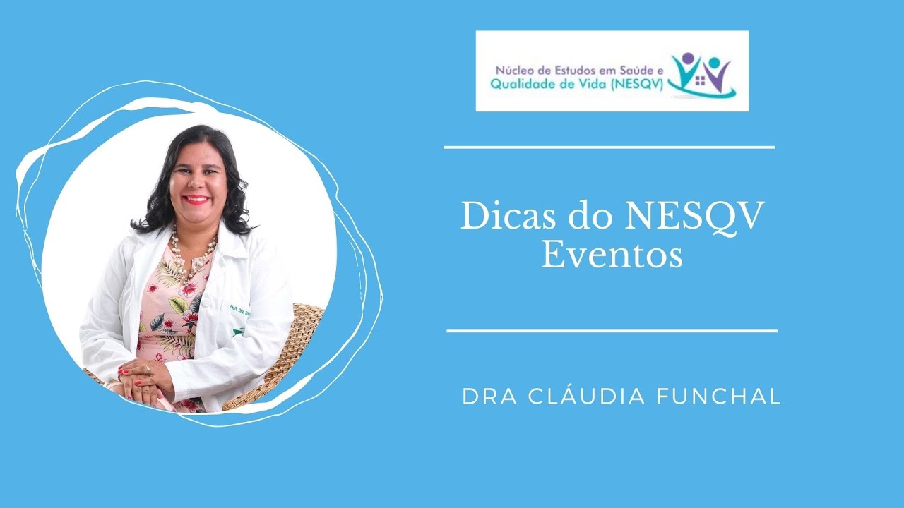 Dicas do NESQV - Eventos Outubro-Novembro 2020