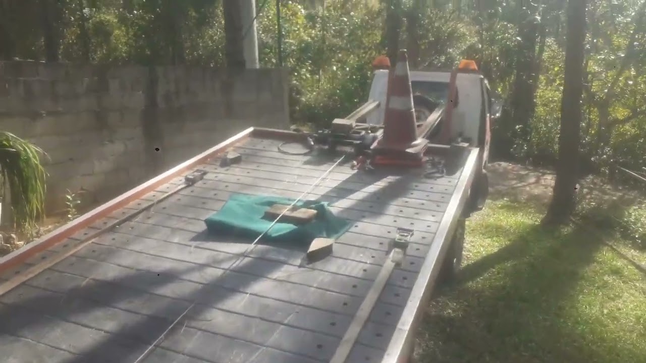 plataforma hidráulica feito em casa