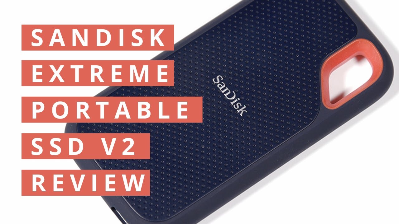 Testing the SanDisk EXTREME Portable SSD V2 1TB! | Speed Test, Drop Test SSD Review