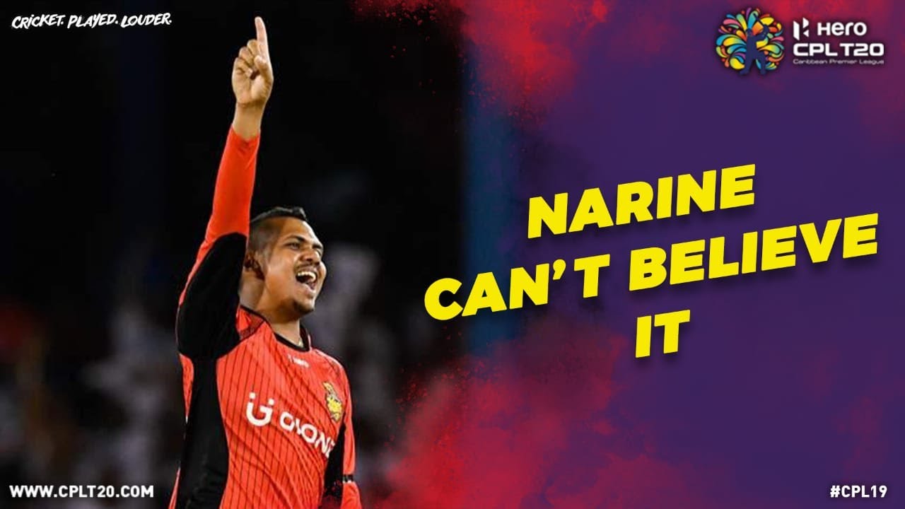 Sunil Narine can't believe it