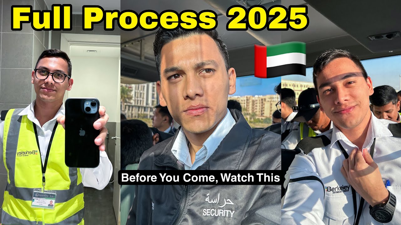 Dubai Security Guard Full Process 2025 (Salary, Visa, SIRA & Real Experience) Nepali 🇳🇵 
