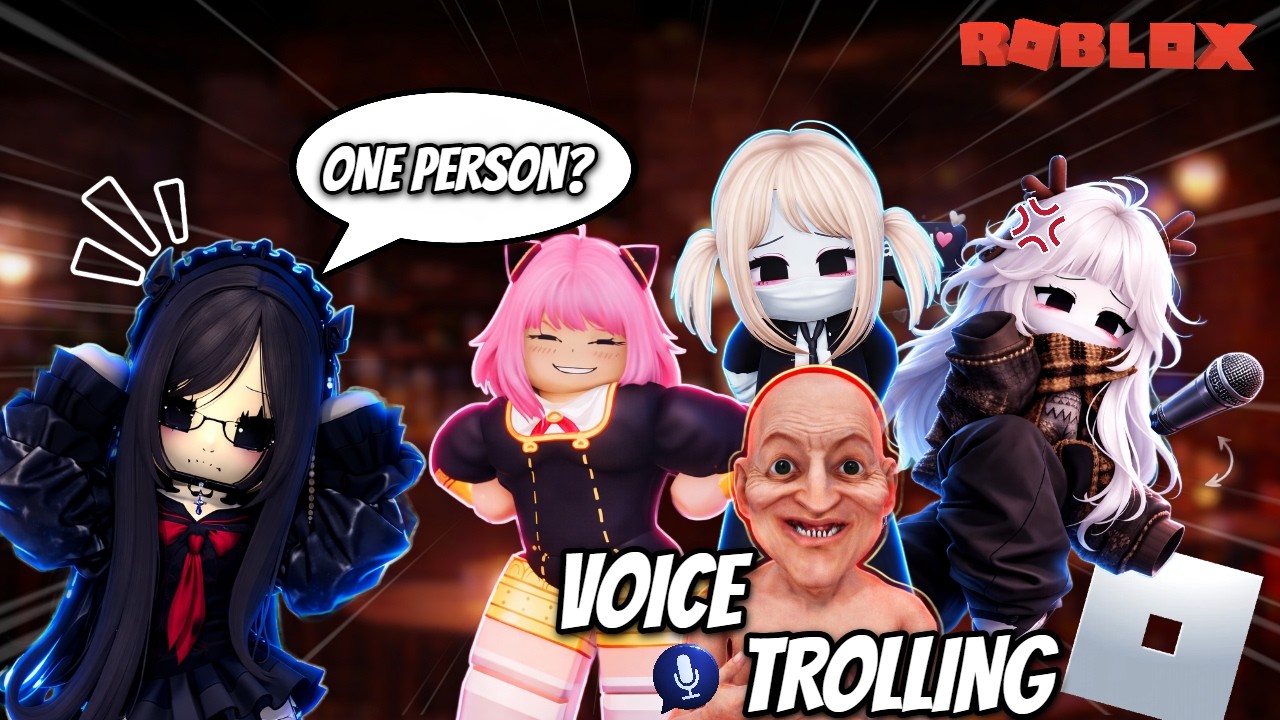 GIRL Voice Trolling na ROBLOX | &bdquo;DUŻA RODZINA&rdquo;