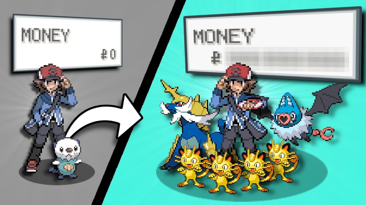 Сколько денег можно заработать в Pokemon Black 2?