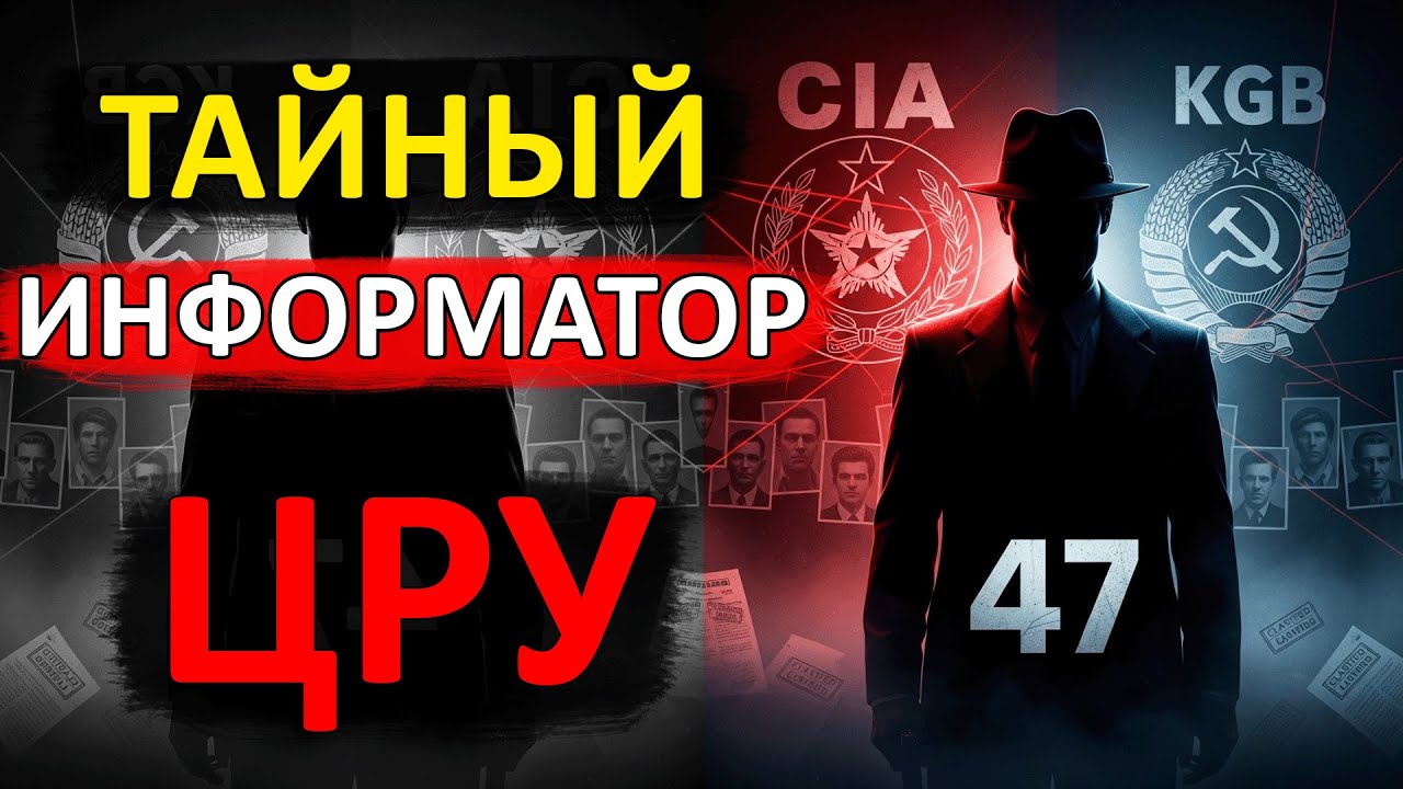КРОТ ЦРУ, его имя КГБ так и не узнала: он СДАЛ 47 АГЕНТОВ!