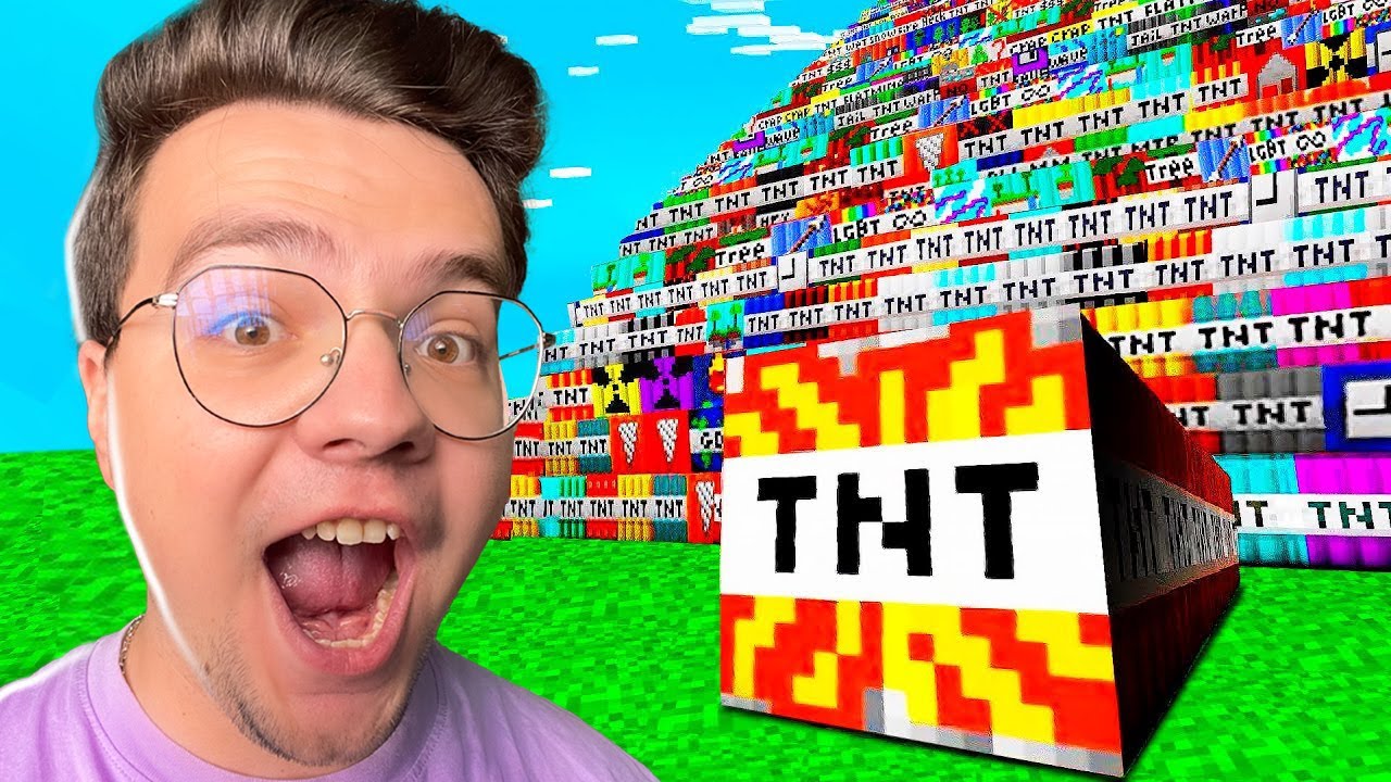 1000 TNT NOI ÎN MINECRAFT !!! *calculatorul a luat foc...*
