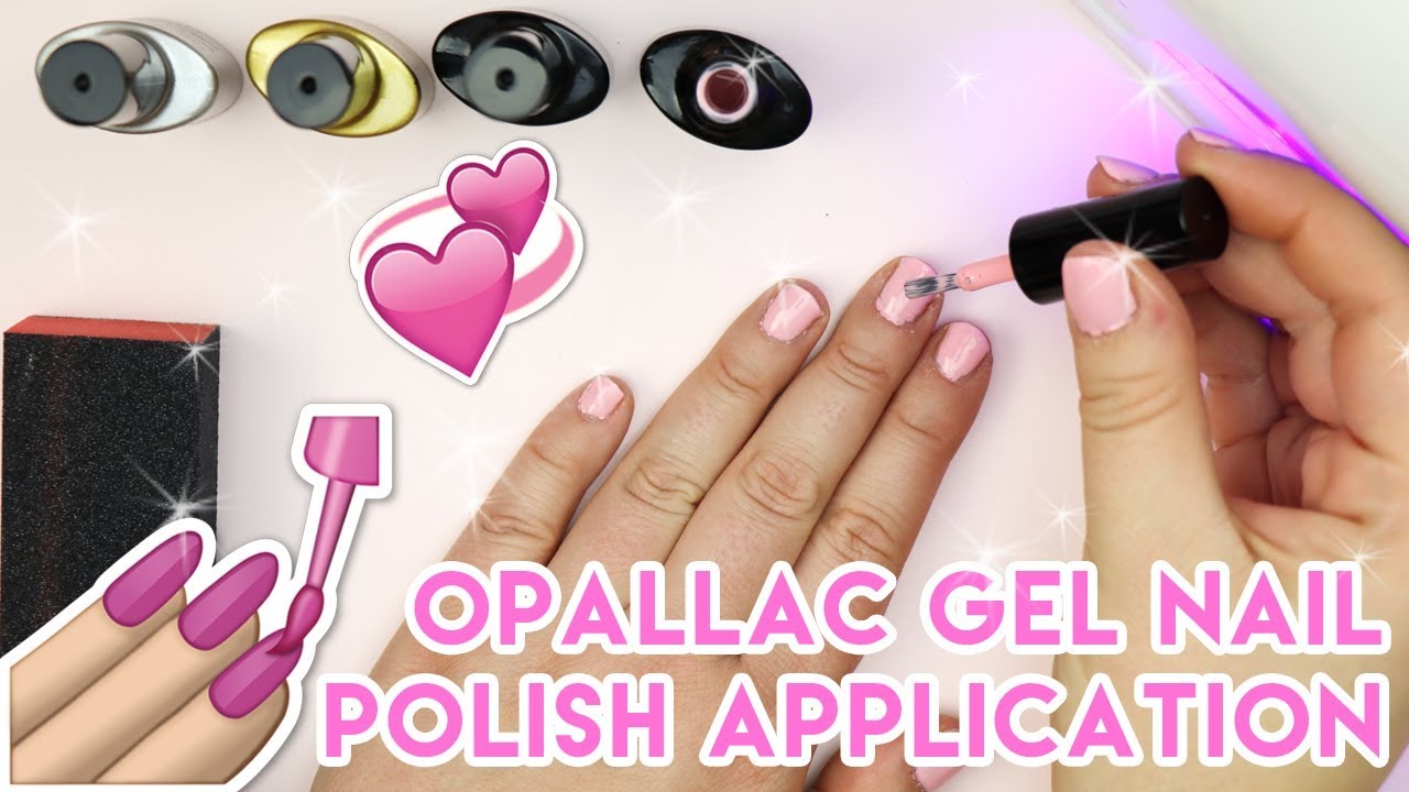 Opallac Gel Nail Polish At Home Starter Kit Demo