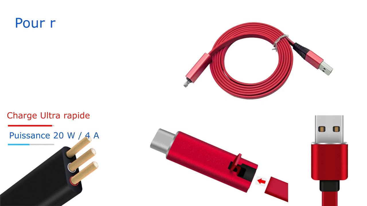 Reparable charging USB cable