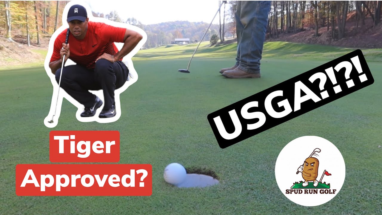 MILLLION $ QUESTION?!? How fast is our BACKYARD GOLF GREEN? Let’s roll it to find out.