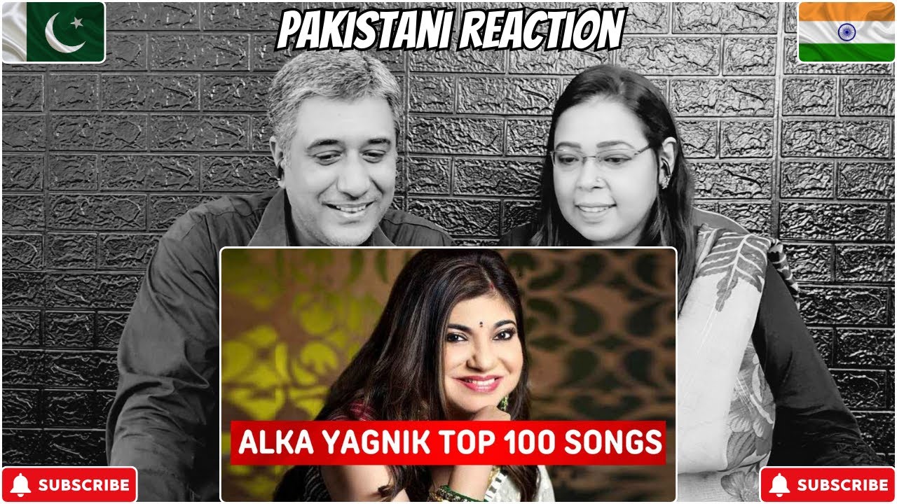 Top 100 Songs Of Alka Yagnik | Random 100 Hit Songs Of Alka Yagnik | Reaction Rhythm