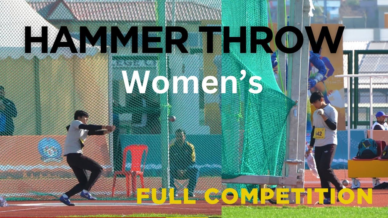 Women’s Hammer Throw Competition 38Th National Games At Uttarakhand