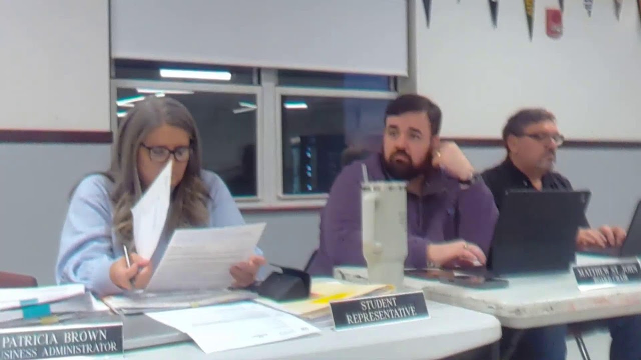 School Board Meeting 2-2-26