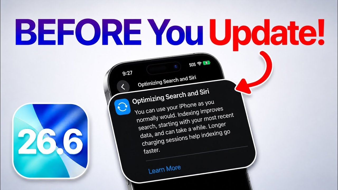 iOS 26.6 - Watch This BEFORE You Update!