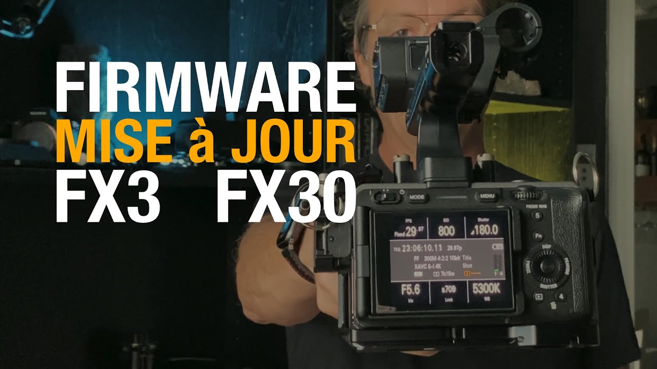 Sony FX3 Firmware Update
