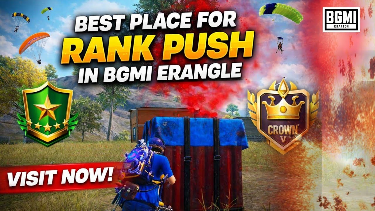 Best Place For Rank Push In Bgmi Erangle
