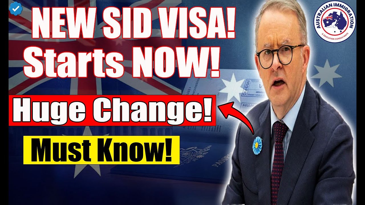 TSS 482 DEAD: New SID Visa Starts NOW - What You MUST Know!