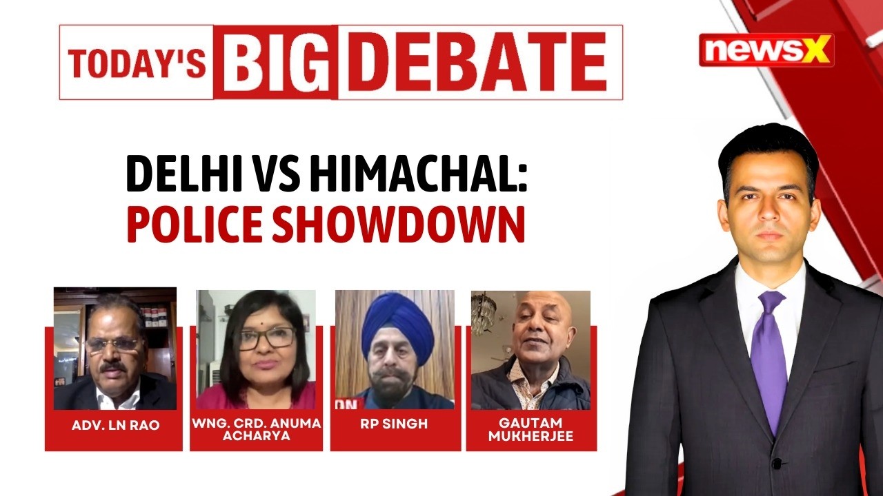 Delhi vs Himachal Police Clash Over Youth Congress Arrests in Shimla Drama | Latest News | NewsX