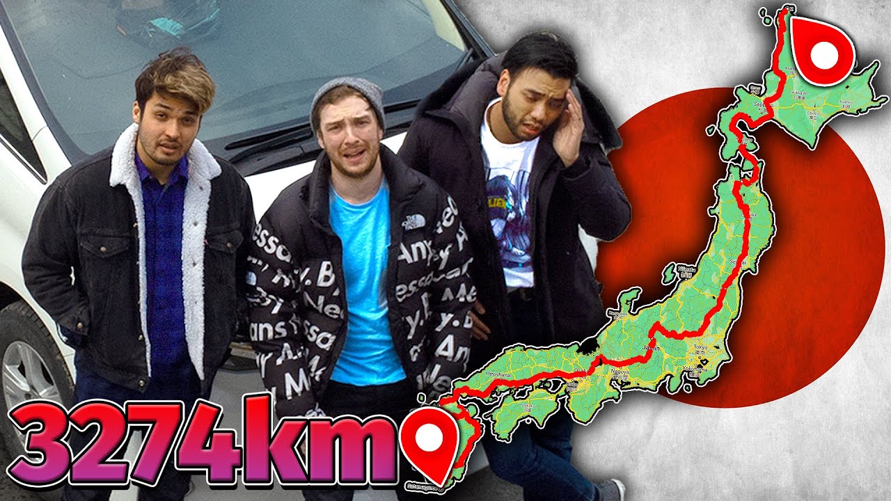 We Drove 3,274km Across ALL of Japan | Trash Taste Special