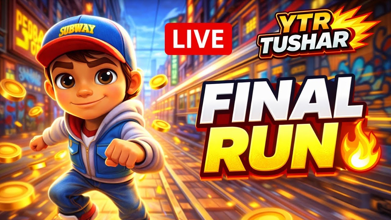 Subway Surfers New World Record Attempt 😱 #subwaysurfers #live #subwaysurferslive #subwaysurfers