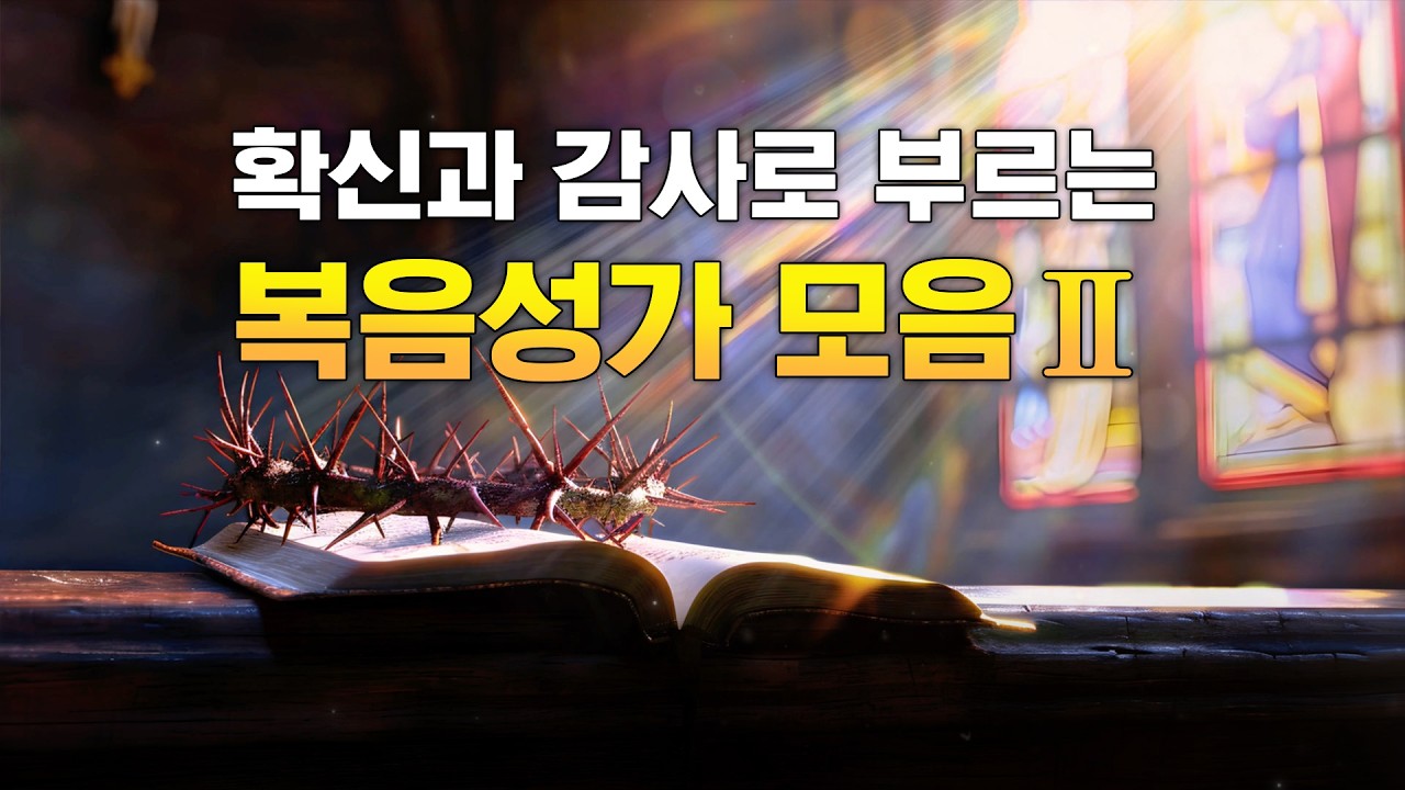 확신과 감사로 부르는 복음성가 모음 Ⅱ