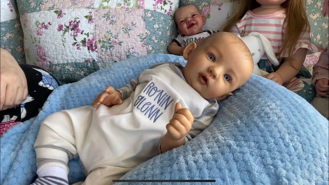Handsome Little Ronin Gets An Outfit Change 🩵 #dollysistersunited
