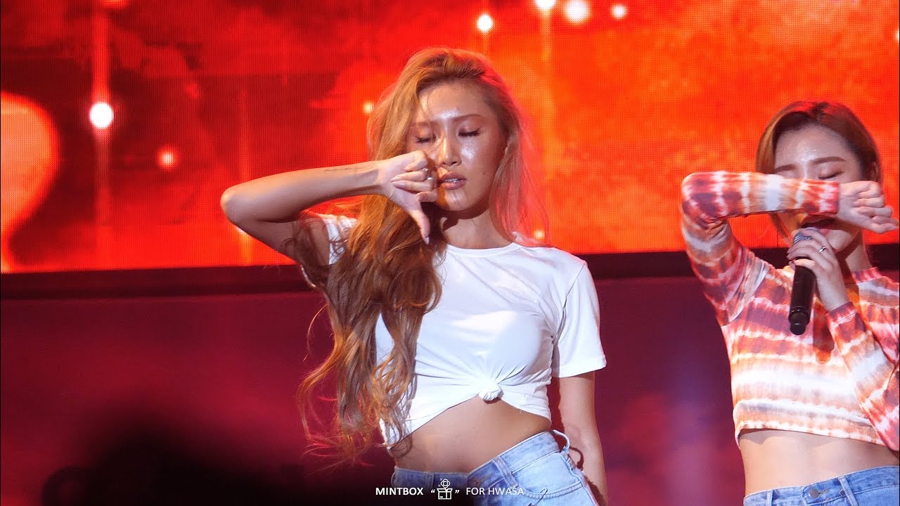 [4K] 190524 원앤원콘서트 마마무 화사 직캠 (Mamamoo Hwasa Fancam)