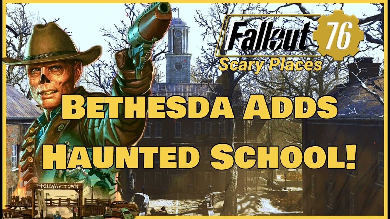 Fallout 76 Burning Springs: взгляд Bethesda на самую наводящую ужас школу в мире!
