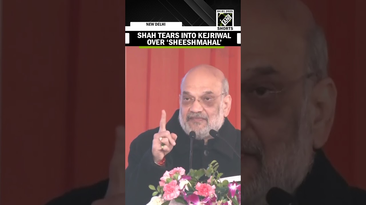 &ldquo;Aapko Hisab Dena Padega&hellip;&rdquo; HM Amit Shah&rsquo;s fierce attack on Arvind Kejriwal over &lsquo;Sheeshmahal&rsquo;