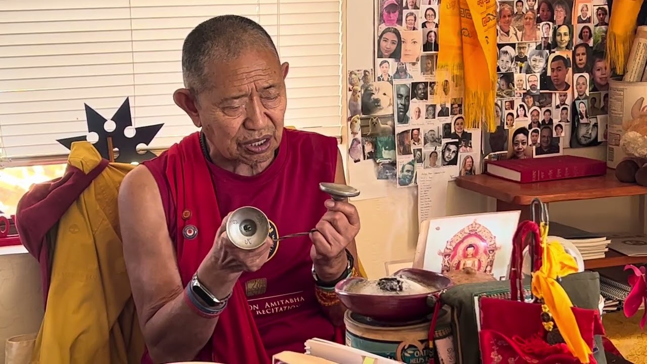 Smoke Offerings Puja Prayers - Garchen Rinpoche and Gargon Lamas