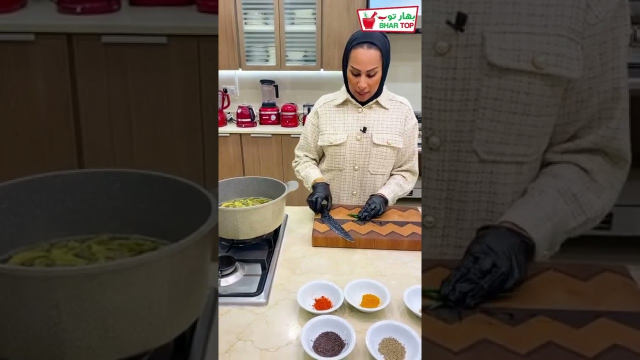 اچار الباميه مخلل الباميه اتشار الباميه