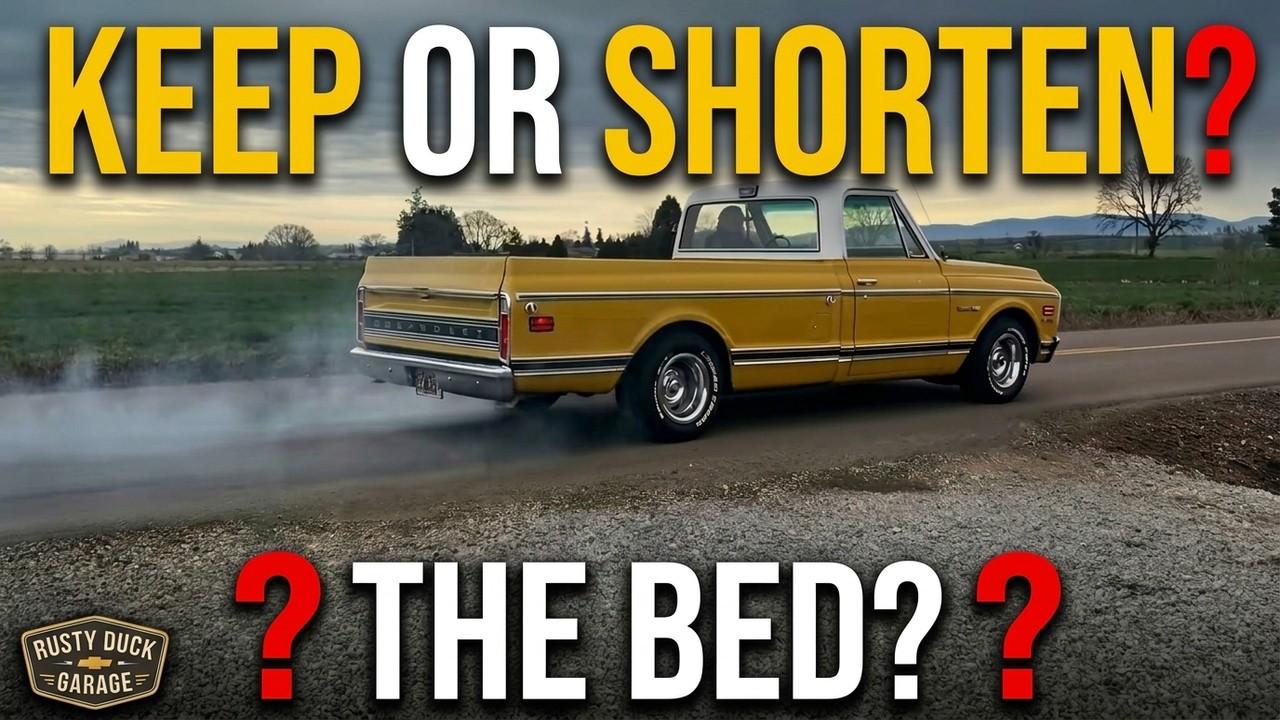 1972 Chevrolet C10 Long bed. Should I Shorten it?