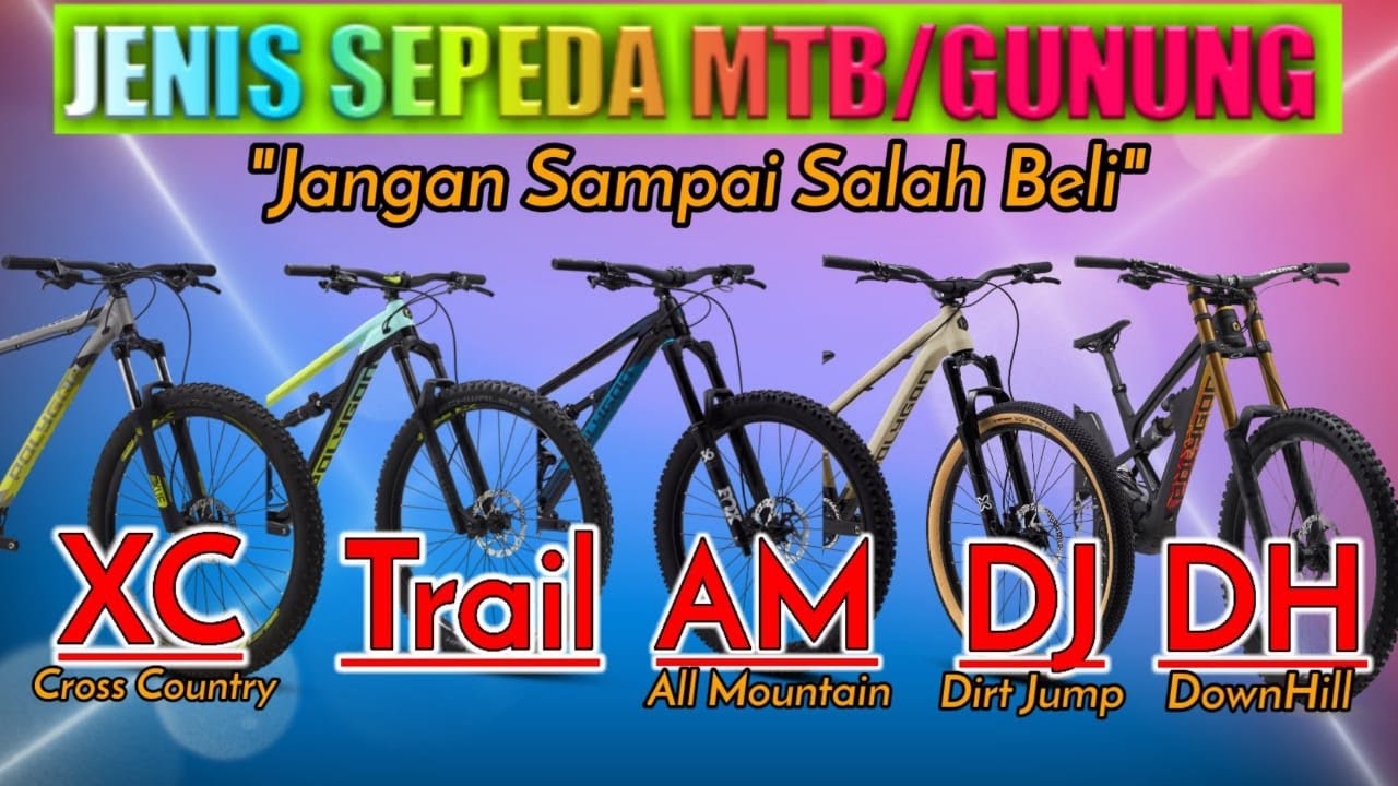 JENIS-JENIS SEPEDA GUNUNG | FT BROTHER 09