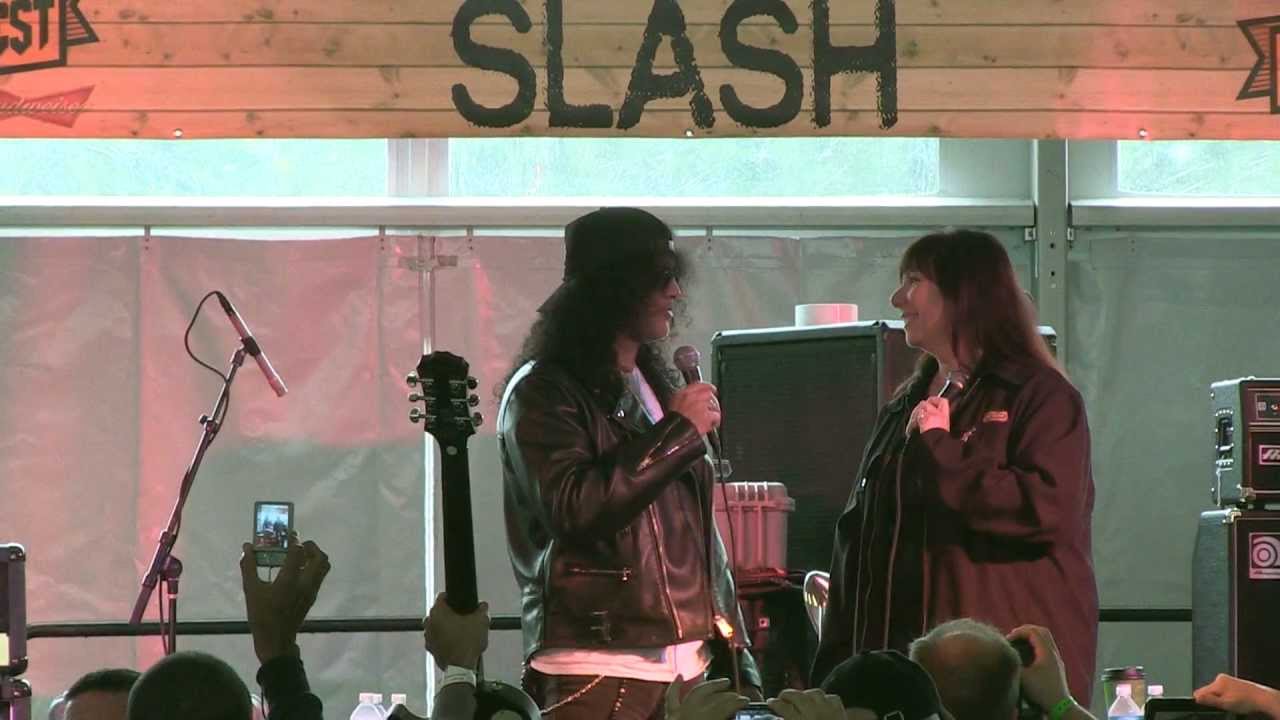 Slash - 101 WRIF - Rocktoberfest Taylor MI Interview #2