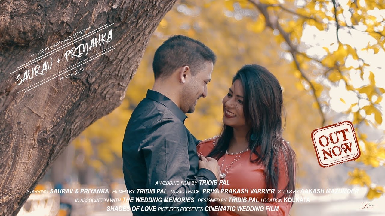 Dhadak - Title Track | Best Pre Wedding | Saurav & Priyanka | Cinematic Wedding Film | 2018