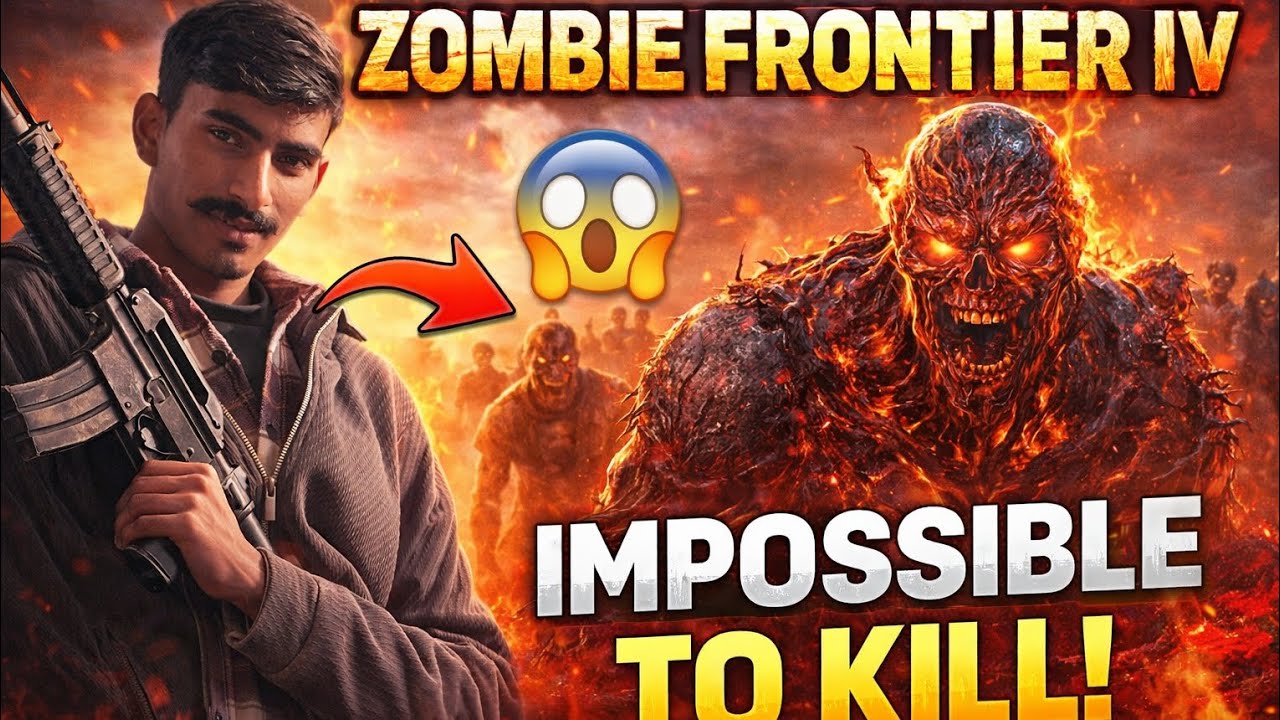 Zombie Frontier IV Gameplay Hindi 🔥 Full Action | Zombie Massacre