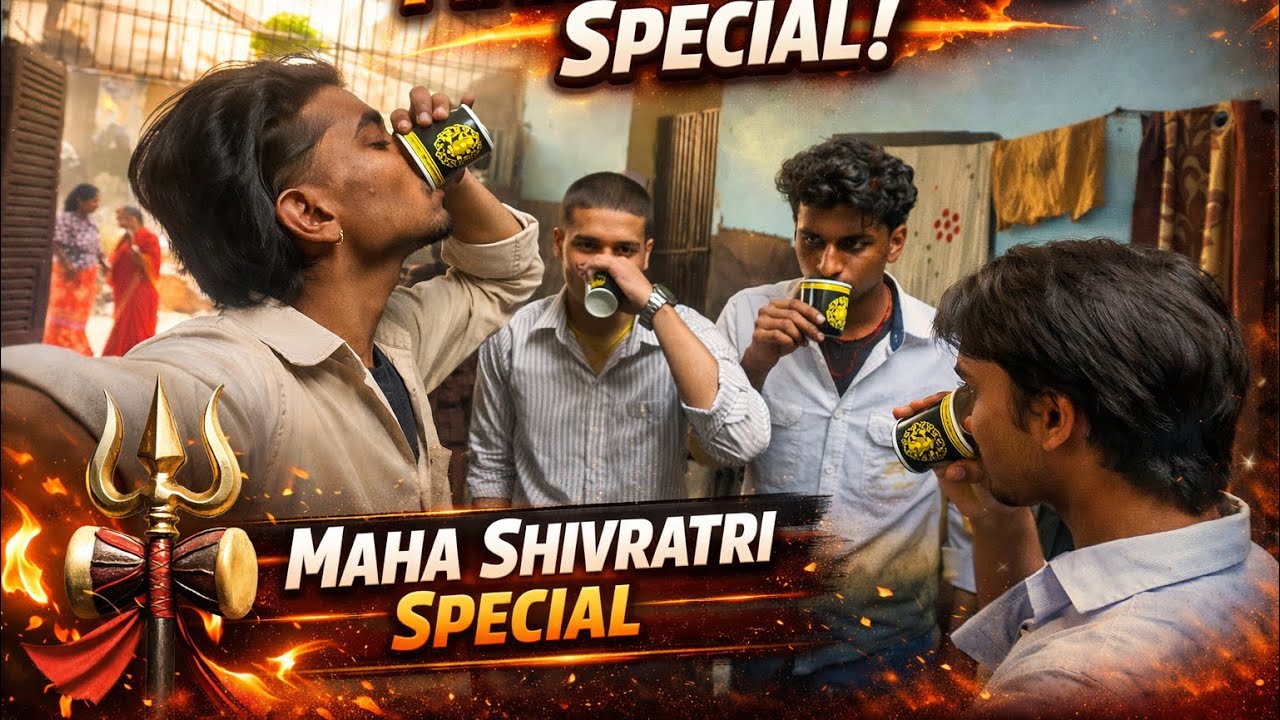 Maha Shivratri Special: Doston ke Saath Full Masti! 🕉️🥤 | Raja vlog IND @souravjvlogs