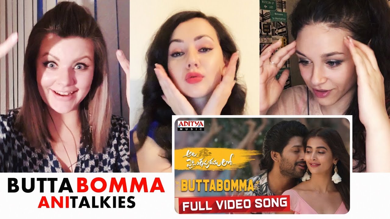 BUTTA BOMMA Song Reaction | RUSSIA | Allu Arjun | Pooja Hegde | AlaVaikunthapurramuloo | AniTalkies