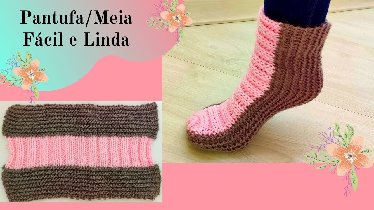 PANTUFA ДЛЯ НАЧИНАЮЩИХ ВЯЗАНИЯ