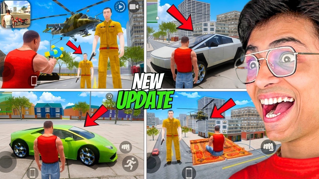 NEW CRAZY UPDATE in this INDIAN BIKE DRIVING 3D Copy Mobile Game😱 FLYING CAR