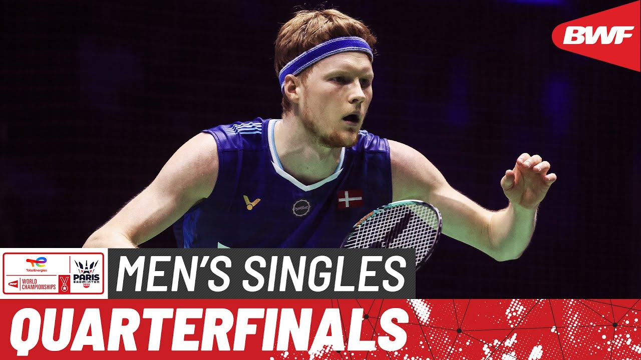 BWF World Championships 2025 | Chou Tien Chen (TPE) [6] vs. Anders Antonsen (DEN) [2] | QF
