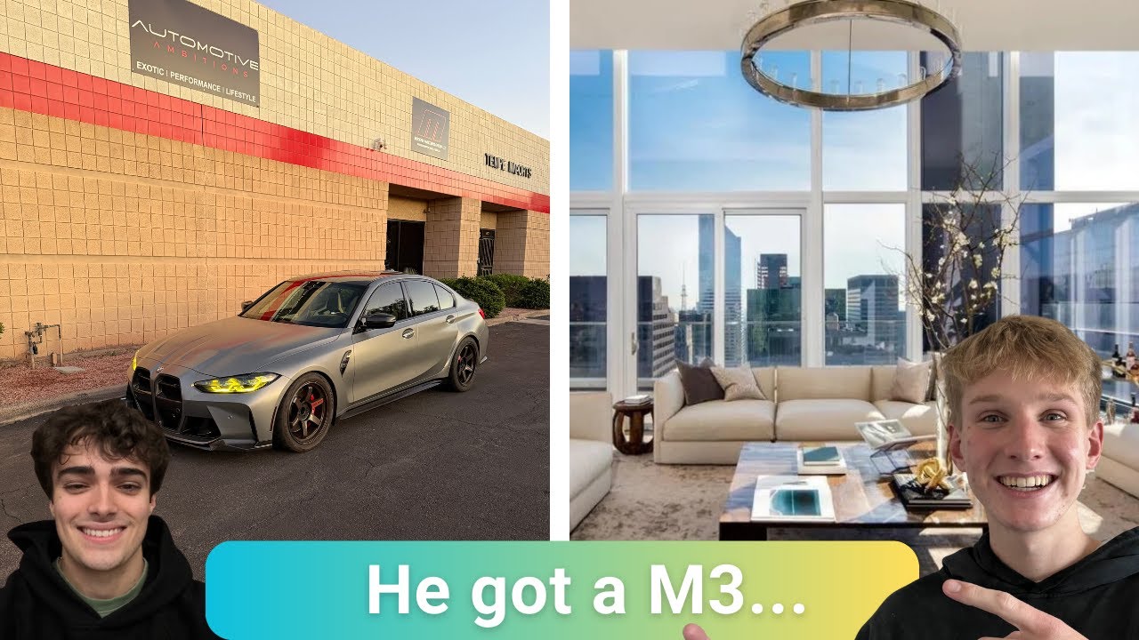 my student bought a m3 from window cleaning...