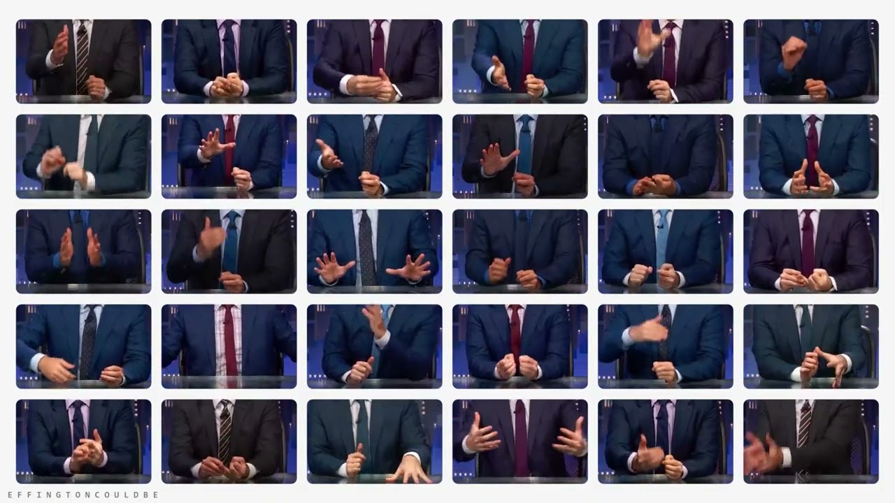 And Now - Five Minutes of John Oliver's Hands - Fan Video
