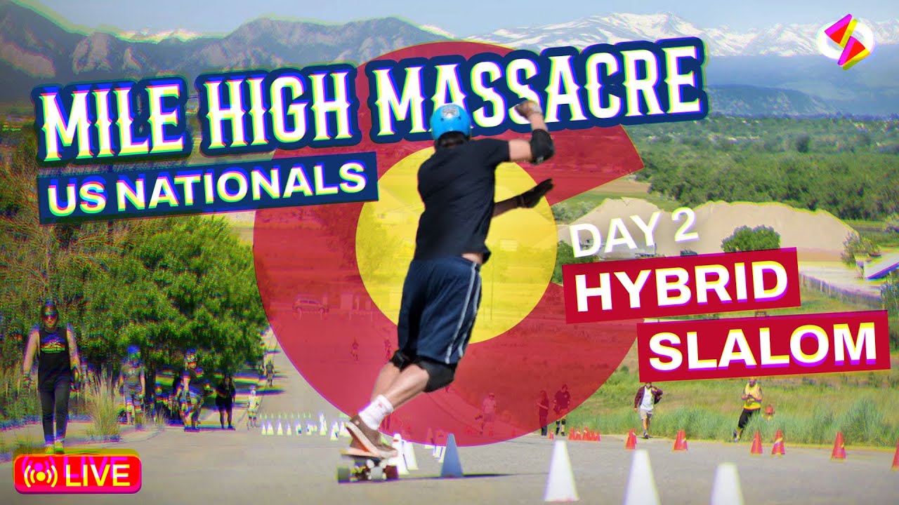 MILE HIGH NATIONALS DAY 2: HYBRID SLALOM - 2025 US National Championship of Slalom Skateboarding